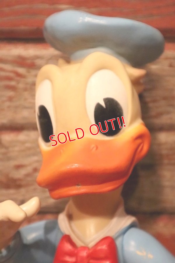 画像2: ct-230701-06 Donald Duck / Ledraplastic 1960's Squeaky Rubber Doll