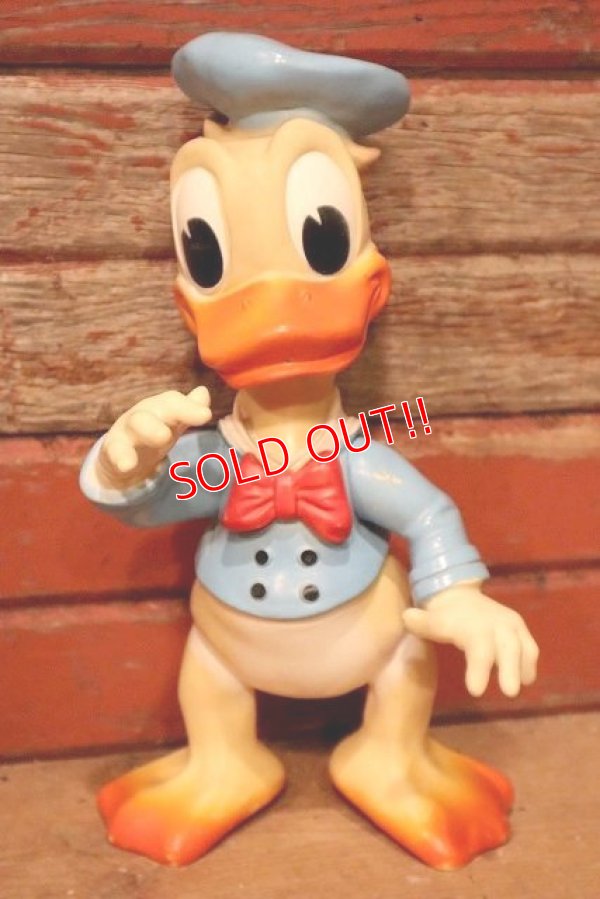 画像1: ct-230701-06 Donald Duck / Ledraplastic 1960's Squeaky Rubber Doll