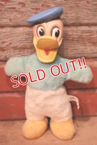 ct-230809-08 Donald Duck / GUND 1950's Rubber Face Doll