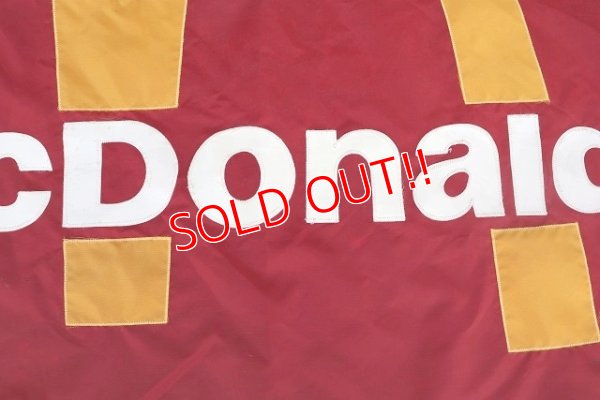 画像3: dp-230901-268 McDonald's / 1980's Nylon Flag Banner