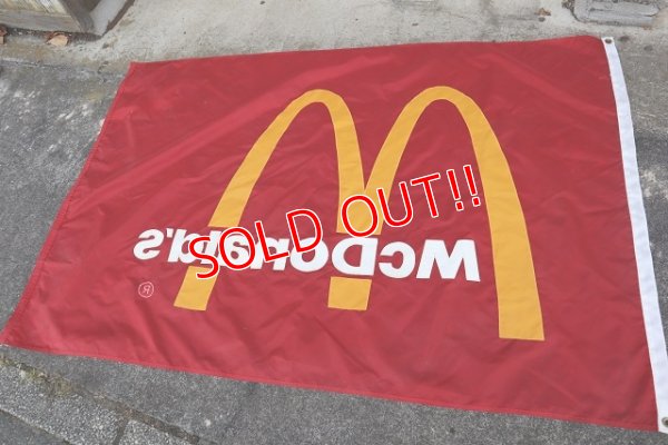 画像13: dp-230901-268 McDonald's / 1980's Nylon Flag Banner