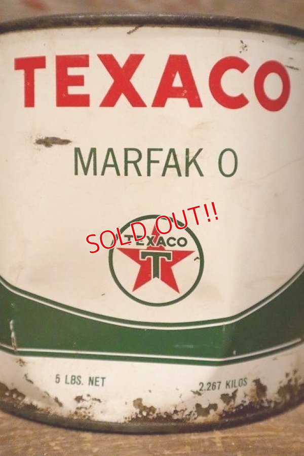 画像2: dp-230901-120 TEXACO / 1950's 5 LBS. MARFAK O CAN