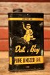 画像1: dp-230901-120 Dutch Boy / 1960's PURE LINSEED CAN (1)