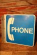 画像1: dp-230901-106 Public Phone Metal Sign (1)