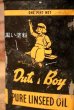 画像2: dp-230901-120 Dutch Boy / 1960's PURE LINSEED CAN (2)