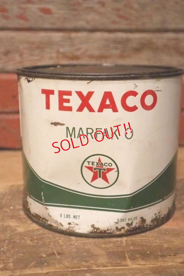 画像1: dp-230901-120 TEXACO / 1950's 5 LBS. MARFAK O CAN