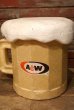 画像1: nt-230907-15 A&W / 1970's-1980's Styrofoam Beer Mug Cooler Box (1)