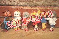 nt-230907-11 GET ALONG GANG / AMTOY 1984 Clip Dolls Complete Set