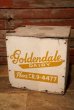 画像1: dp-230901-02 goldendale DAIRY / Vintage Wood Box (1)