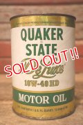 dp-230901-120 QUAKER STATE / 1980's Deluxe 10W-40HD One U.S. Quart Can