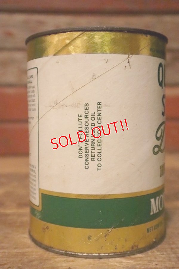 画像4: dp-230901-120 QUAKER STATE / 1980's Deluxe 10W-40HD One U.S. Quart Can