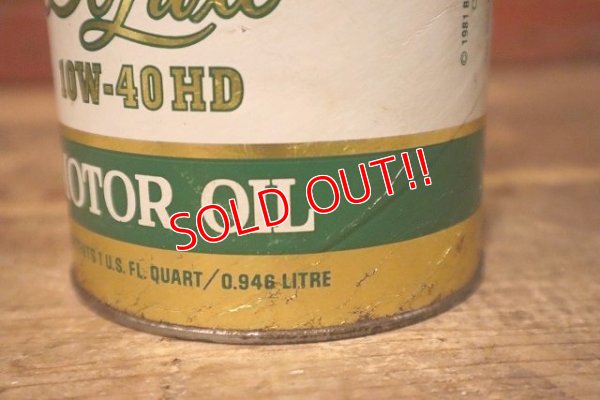 画像5: dp-230901-120 QUAKER STATE / 1980's Deluxe 10W-40HD One U.S. Quart Can