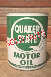 dp-230901-49 QUAKER STATE / ONE U.S. GALLON SUPER BLEND MOTOR OIL CAN