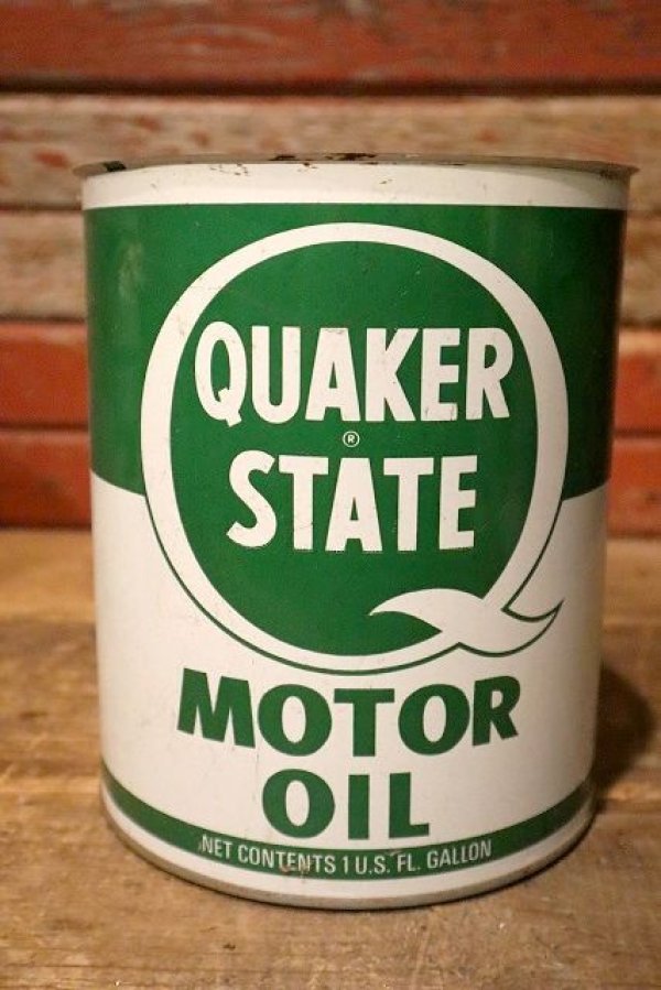 画像1: dp-230901-49 QUAKER STATE / ONE U.S. GALLON SUPER BLEND MOTOR OIL CAN