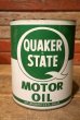 画像1: dp-230901-49 QUAKER STATE / ONE U.S. GALLON SUPER BLEND MOTOR OIL CAN (1)