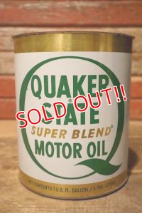 dp-230901-53 QUAKER STATE / ONE U.S. GALLON SUPER BLEND MOTOR OIL CAN