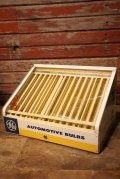 dp-230901-142 GENERAL ELECTRIC / 1960's AUTOMOTIVE BULBS Display Case