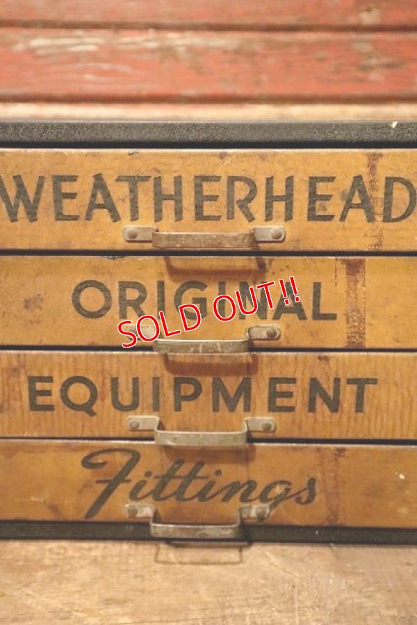 画像2: dp-230901-110 WEATHERHEAD / 1950's Metal Cabinet
