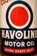 画像2: dp-230901-97 HAVOLINE (TEXACO) / 1950's FIVE U.S. Quarts Custom Made Motor Oil Can (2)
