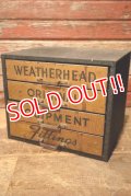 dp-230901-110 WEATHERHEAD / 1950's Metal Cabinet