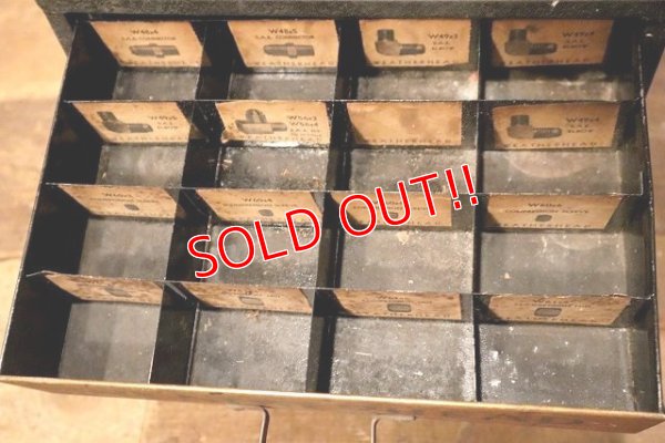 画像4: dp-230901-110 WEATHERHEAD / 1950's Metal Cabinet