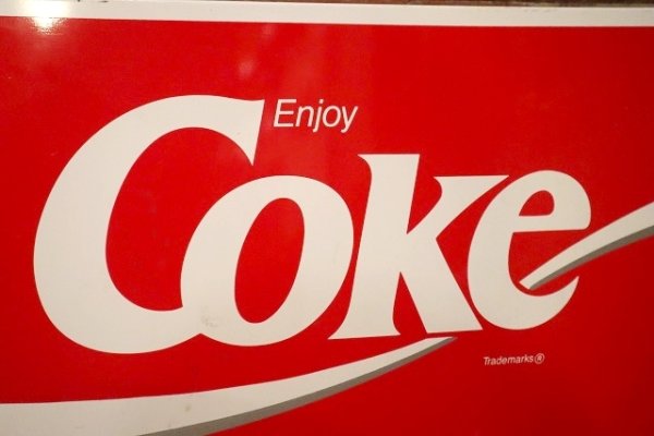 画像2: dp-230901-105 Coke (Coca-Cola) / 1980's-1990's Metal Sign
