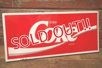 dp-230901-105 Coke (Coca-Cola) / 1980's-1990's Metal Sign
