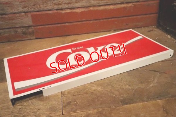 画像6: dp-230901-105 Coke (Coca-Cola) / 1980's-1990's Metal Sign