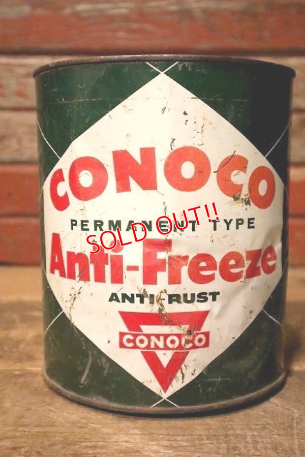 画像1: dp-230901-70 CONOCO / 1940's Anti-Freeze Anti-Rust Can