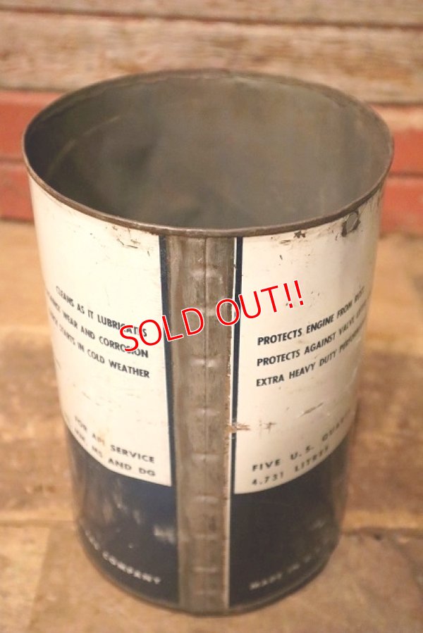 画像6: dp-230901-97 HAVOLINE (TEXACO) / 1950's FIVE U.S. Quarts Custom Made Motor Oil Can