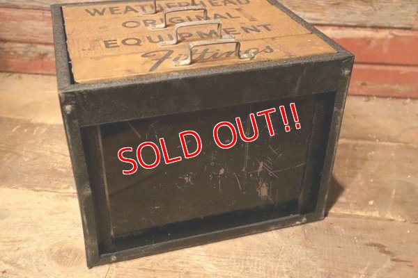 画像12: dp-230901-110 WEATHERHEAD / 1950's Metal Cabinet