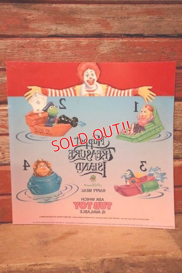 画像7: dp-230901-45 McDonald's / Muppet TREADURE ISLAND 1995 HAPPY MEAL TOY Translite