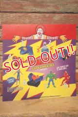 dp-230901-45 McDonald's / MARVEL SUPER HEROES 1995 HAPPY MEAL Translite