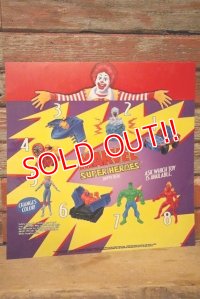 dp-230901-45 McDonald's / MARVEL SUPER HEROES 1995 HAPPY MEAL Translite