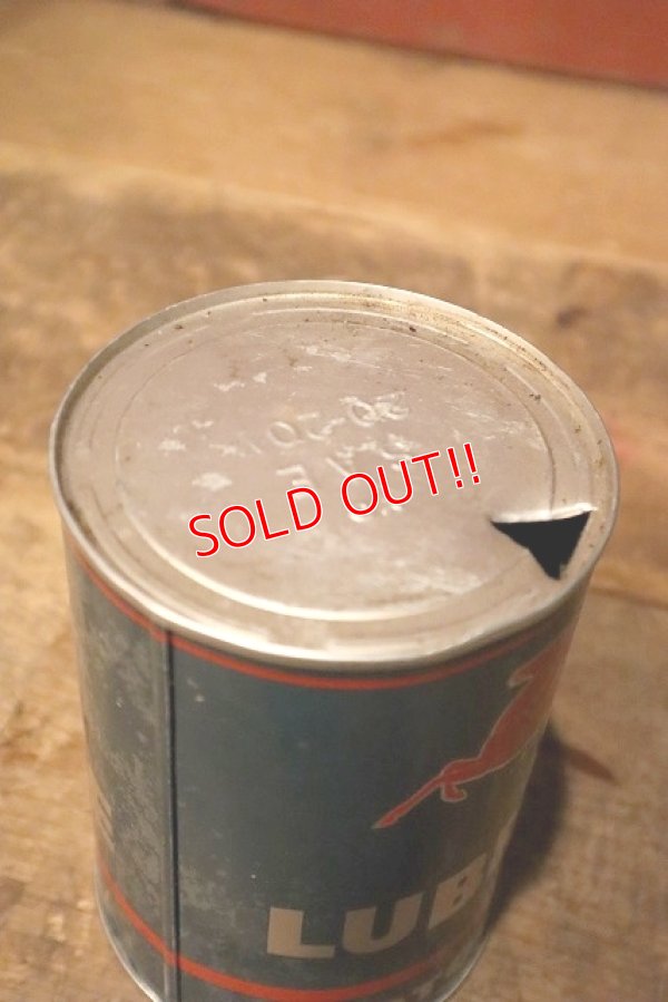 画像5: dp-230901-68 Mobil LUBRITE / 1950's-1960's MOTOR OIL One U.S. Quart Can