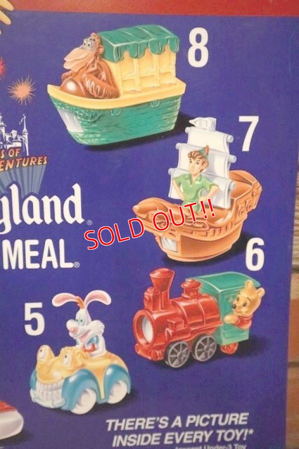 画像3: dp-230901-45 McDonald's / 40 YEARS OF ADVENTURES 1994 Disneyland HAPPY MEAL Translite