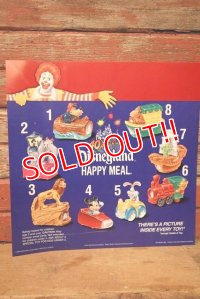dp-230901-45 McDonald's / 40 YEARS OF ADVENTURES 1994 Disneyland HAPPY MEAL Translite