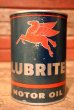 画像2: dp-230901-68 Mobil LUBRITE / 1950's-1960's MOTOR OIL One U.S. Quart Can (2)