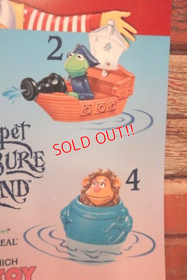 画像3: dp-230901-45 McDonald's / Muppet TREADURE ISLAND 1995 HAPPY MEAL TOY Translite