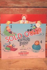 dp-230901-45 McDonald's / Muppet TREADURE ISLAND 1995 HAPPY MEAL TOY Translite