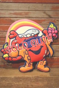 ct-230901-06 GENERAL FOODS / Kool-Aid Man 1990's Store Display Sign