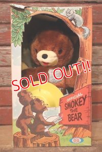 ct-230901-04 Smokey Bear / IDEAL 1960's Plush Doll
