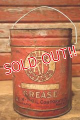 dp-230901-75 THE K-T OIL CORPORATION / KT OILS GREASES VINTAGE CAN