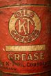 画像2: dp-230901-75 THE K-T OIL CORPORATION / KT OILS GREASES VINTAGE CAN (2)