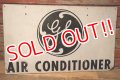 dp-230901-147 GENERAL ELECTRIC / AIR CONDITIONER Masonite Sign