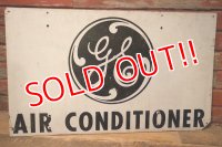 dp-230901-147 GENERAL ELECTRIC / AIR CONDITIONER Masonite Sign