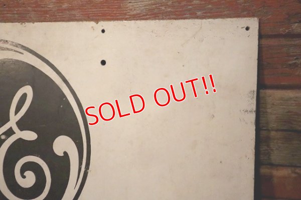 画像7: dp-230901-147 GENERAL ELECTRIC / AIR CONDITIONER Masonite Sign