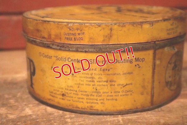 画像6: dp-230901-93 O-Cedar Mop / 1930's-1940's Tin Can