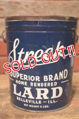 dp-230901-94 Streck / SUPERIOR BRAND LARD VINTAGE 4 LBS. CAN