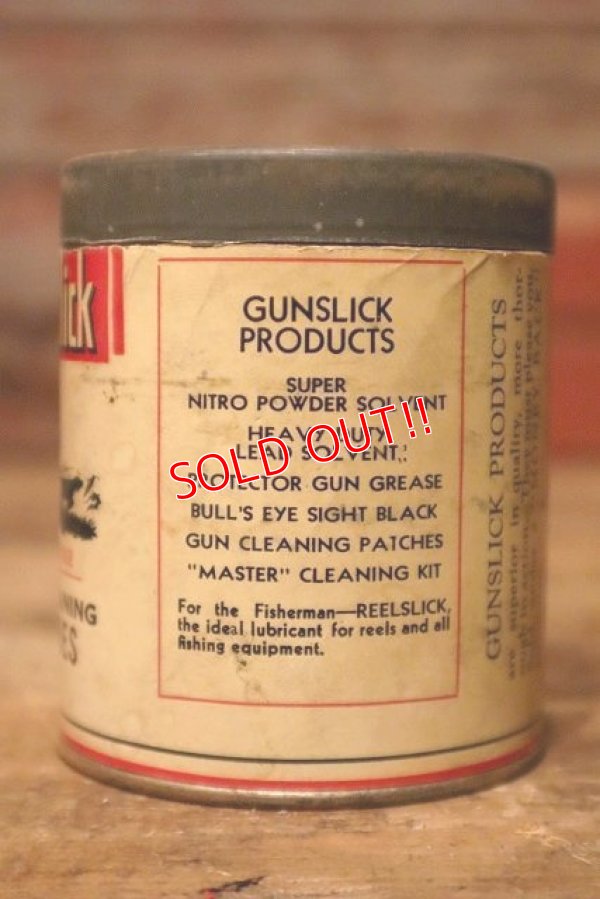 画像5: dp-230901-103 Gunslick / 1940's GUN CLEANING PATCHES CAN